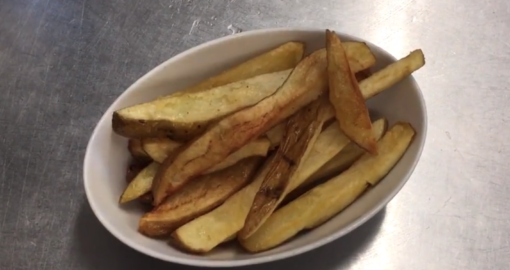 Assiette de frites maison