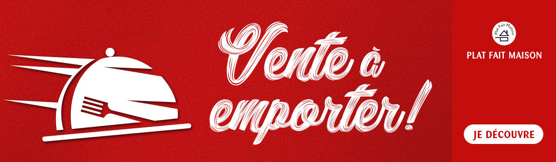 vente à emporter restaurant le fil rouge