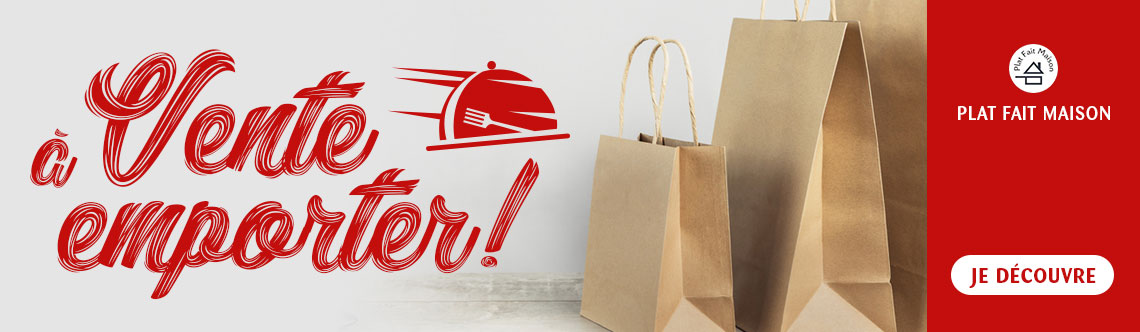 Vente à emporter au Fil Rouge - mars 2021
