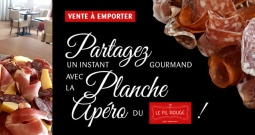 Partagez une planche apéro à emoorter au Fil Rouge !