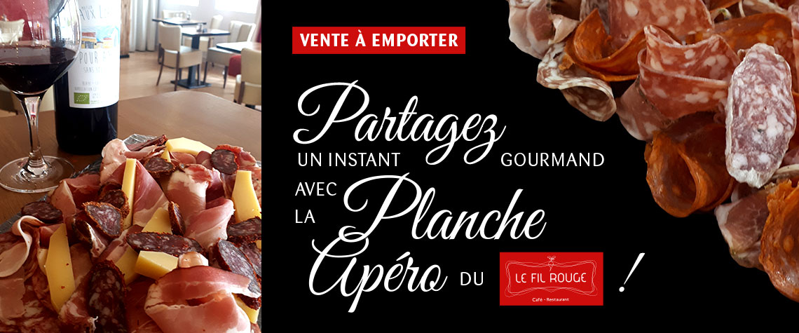 Partagez une planche apéro à emoorter au Fil Rouge !