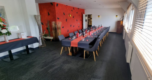 Salle privative pour repas de groupe
