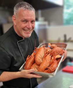 Homards bretons et Frédéric Renoult