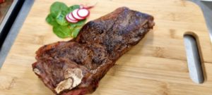 Côte de boeuf cuite