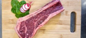 Côte de boeuf crue